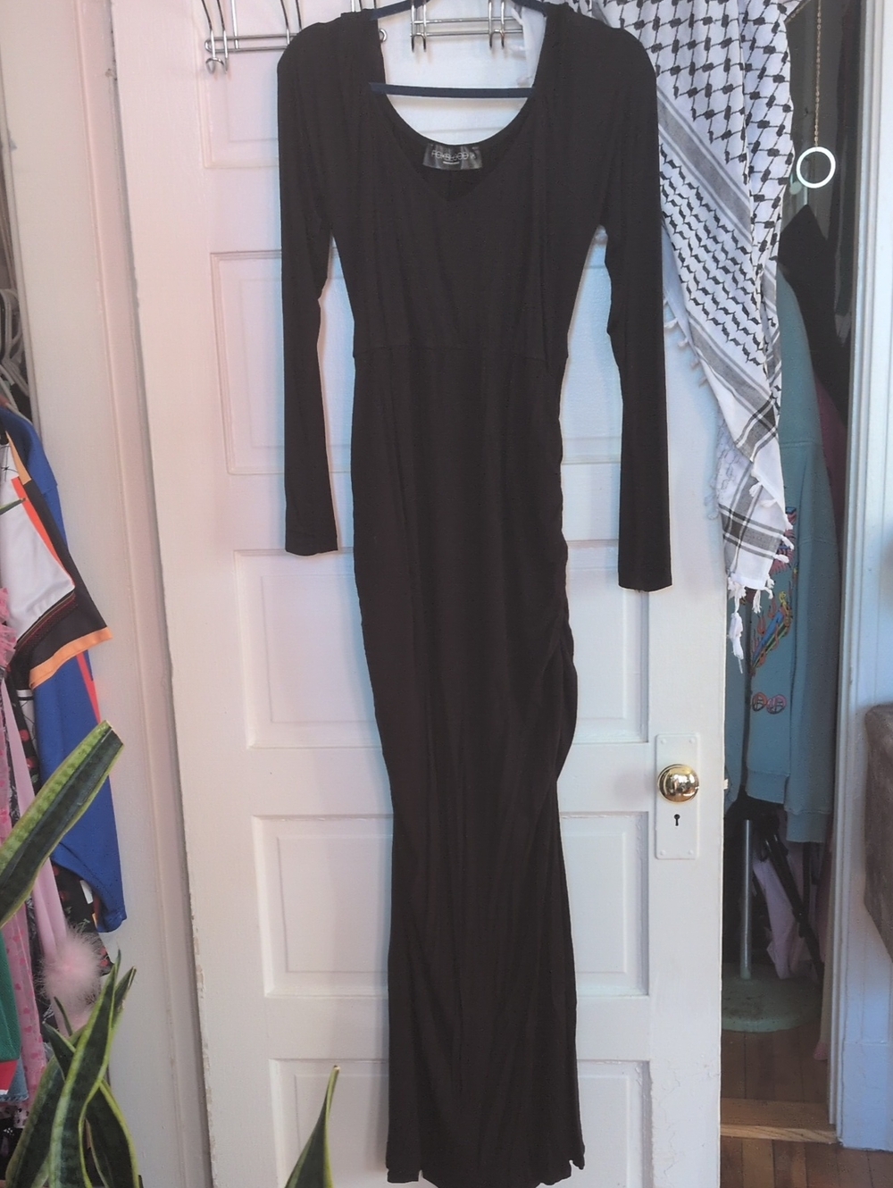 Foxblood Morticia Maxi Dress